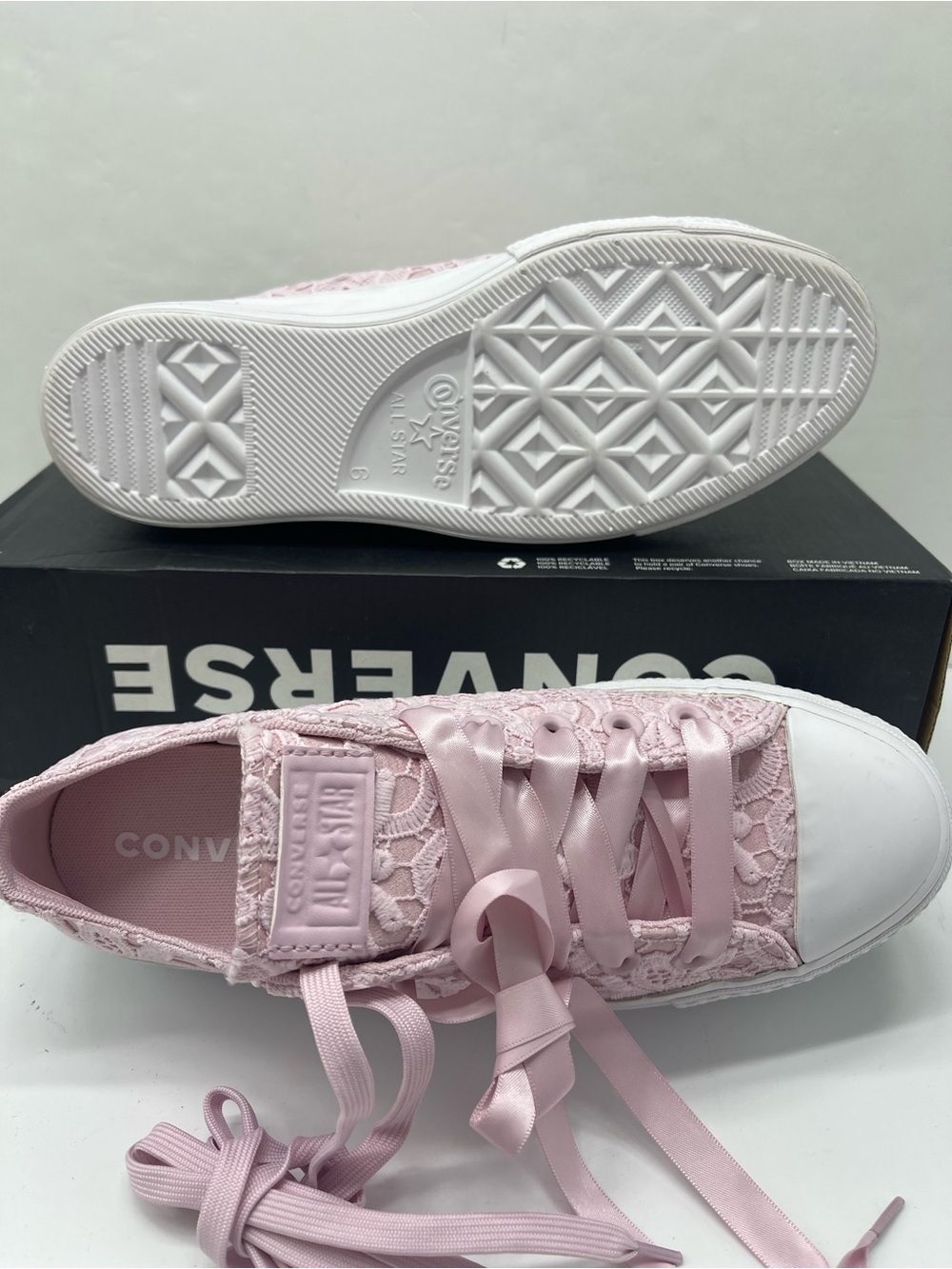 Converse A15006C CTAS LIFT OX
SUMMIT PINK/SUMMIT PINK/WHITE Platform Sneakers - Picture 4 of 16